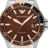 Heren Watch2DayNL Heren | Emporio Armani^Armani AR11340 Heren Horloge 42mm 10ATM