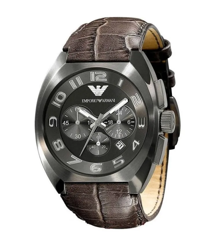 Heren Watch2DayNL Heren | Emporio Armani^Armani AR5847 Heren Horloge 45mm 5 ATM