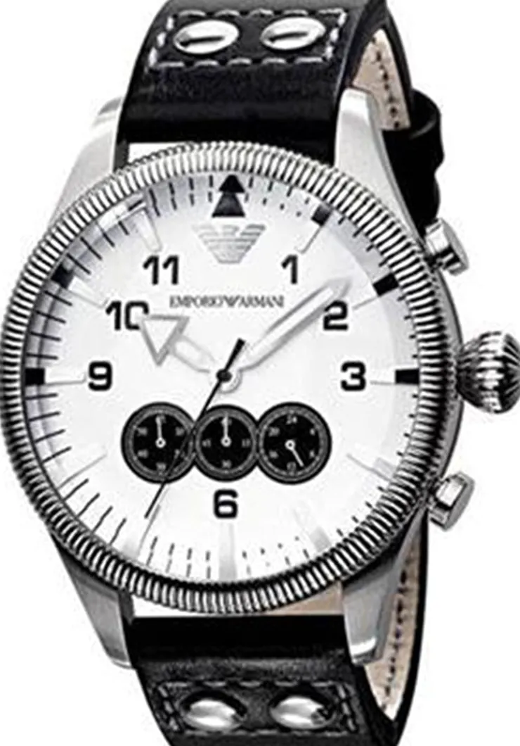Heren Watch2DayNL Heren | Emporio Armani^Armani AR5836 Heren Horloge 44mm 5ATM