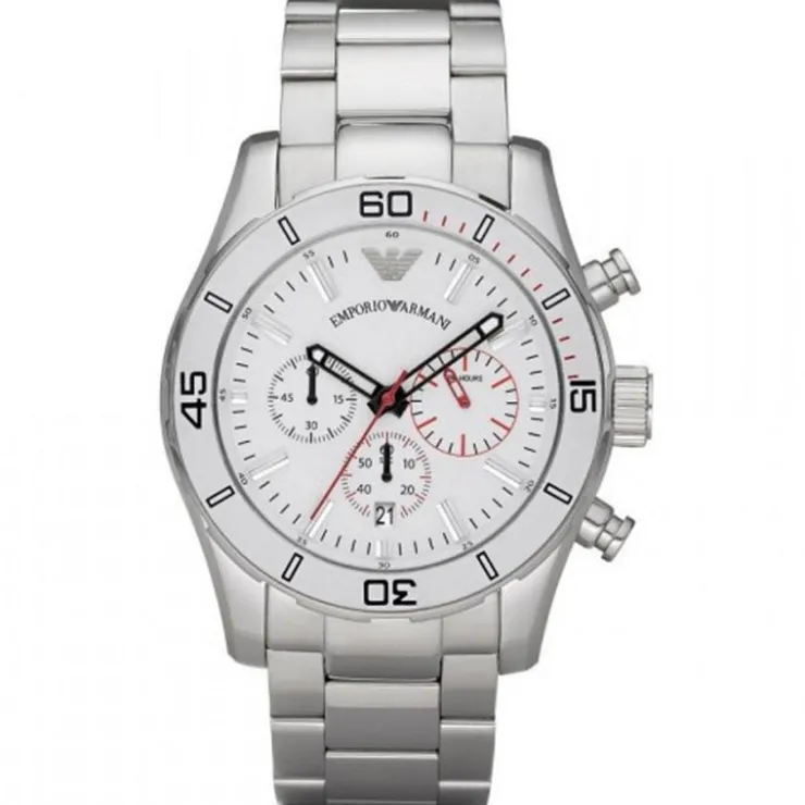 Heren Watch2DayNL Heren | Emporio Armani^Armani AR5932 Heren Horloge 45mm 5ATM