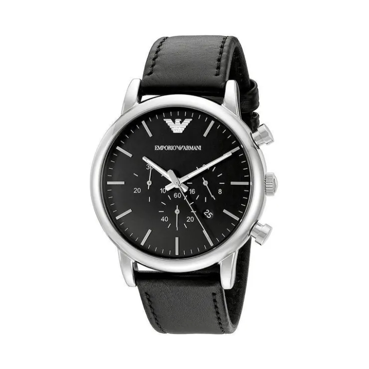 Heren Watch2DayNL Heren | Emporio Armani^Armani AR1828 Heren Horloge 46mm 5ATM