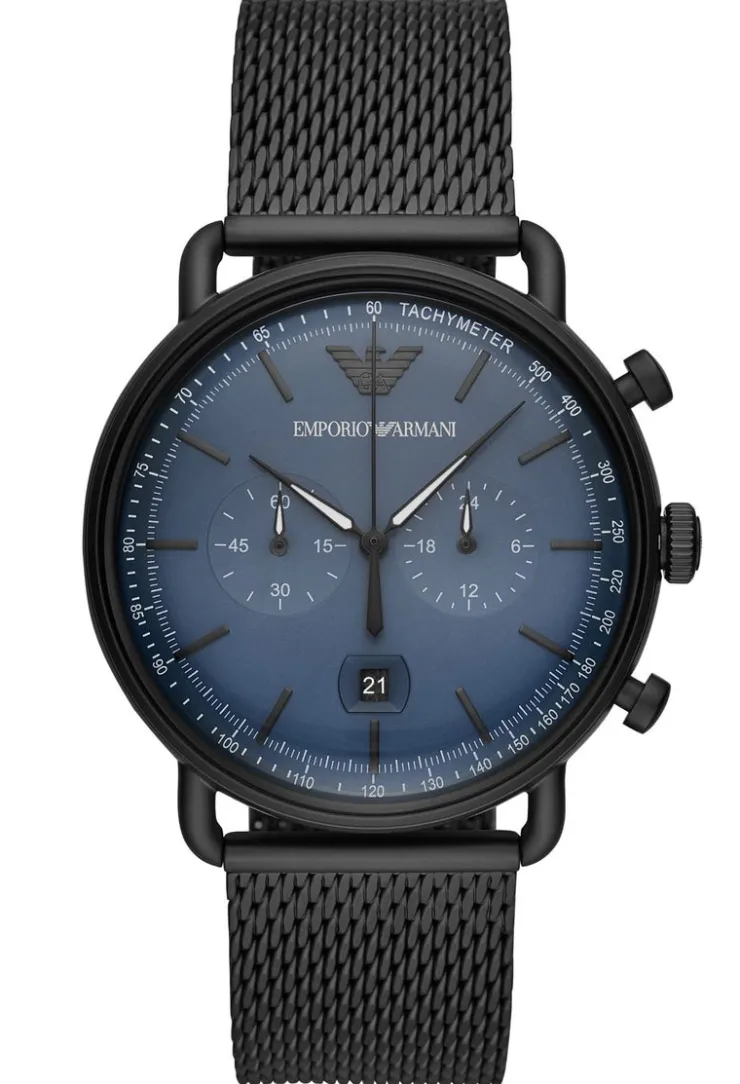 Heren Watch2DayNL Heren | Emporio Armani^Armani AR11201 Heren Horloge 43mm 5ATM