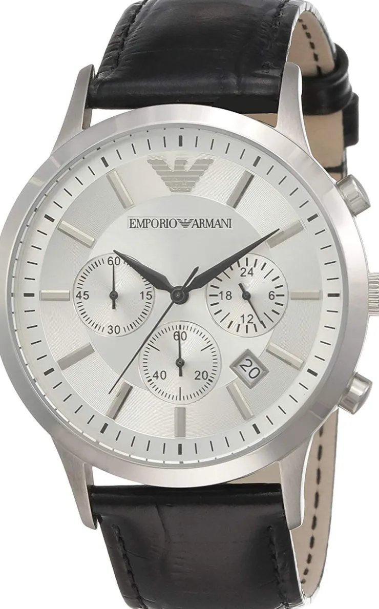 Heren Watch2DayNL Heren | Emporio Armani^Armani AR2432 Heren Horloge 42mm 5ATM