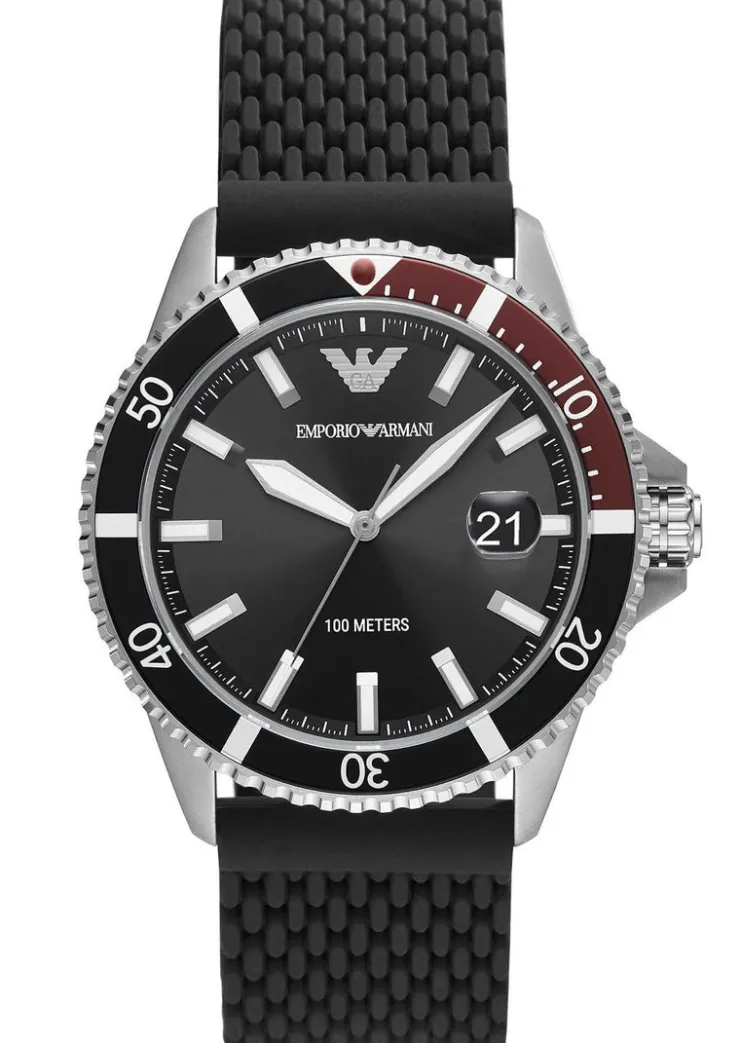 Heren Watch2DayNL Heren | Emporio Armani^Armani AR11341 Heren Horloge 43mm 10ATM