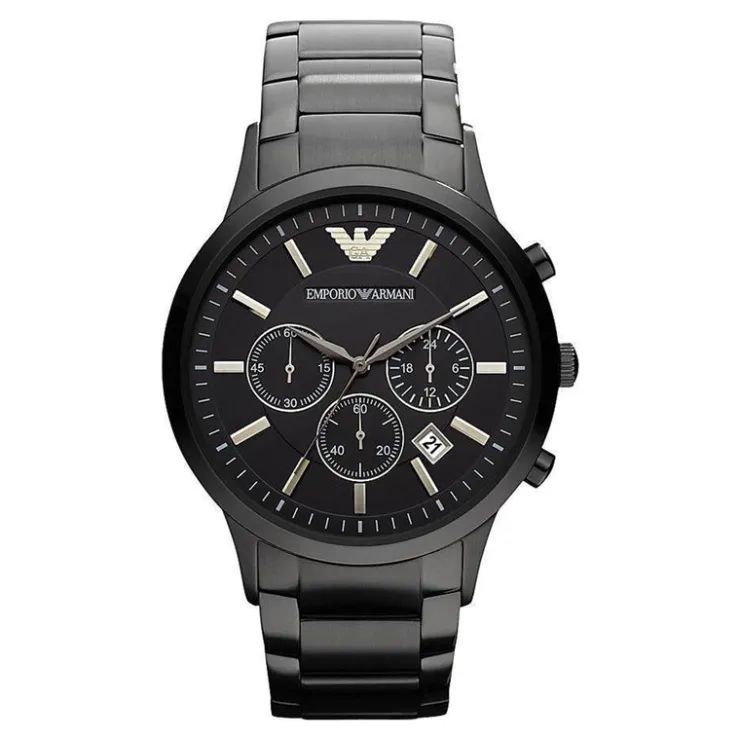 Heren Watch2DayNL Heren | Emporio Armani^Armani AR2453 Heren Horloge 41mm 5ATM