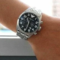 Heren Watch2DayNL Heren | Emporio Armani^Armani AR0508 Heren Horloge 40mm 5ATM