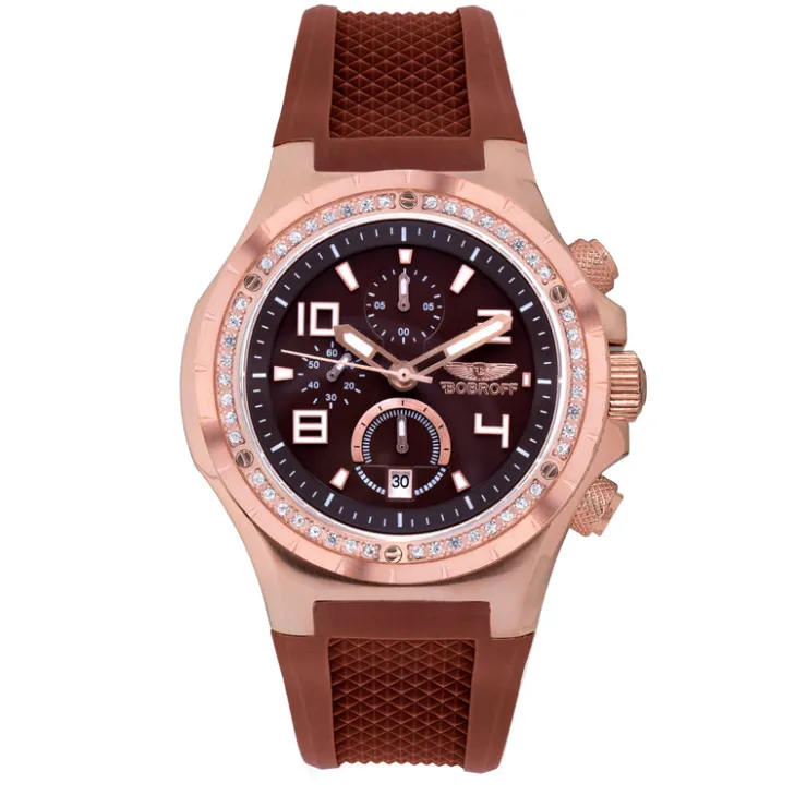 Watch2DayNL Bobroff^Bobroff BF1002L65 Unisex Horloge 44mm 10ATM