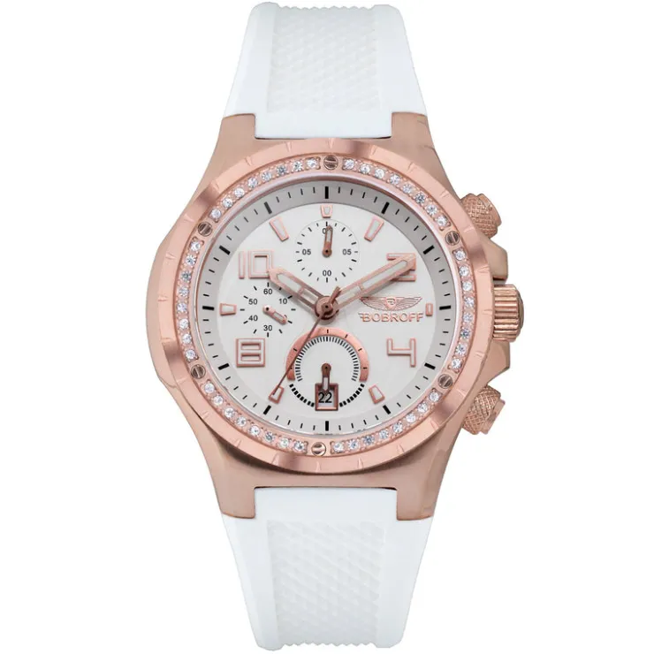 Watch2DayNL Bobroff^Bobroff BF1002L25 Unisex Horloge 43mm 10ATM