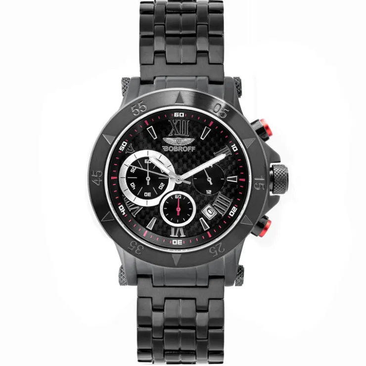 Heren Watch2DayNL Heren | Bobroff^Bobroff BF1001M41M Heren Horloge 44mm 10ATM