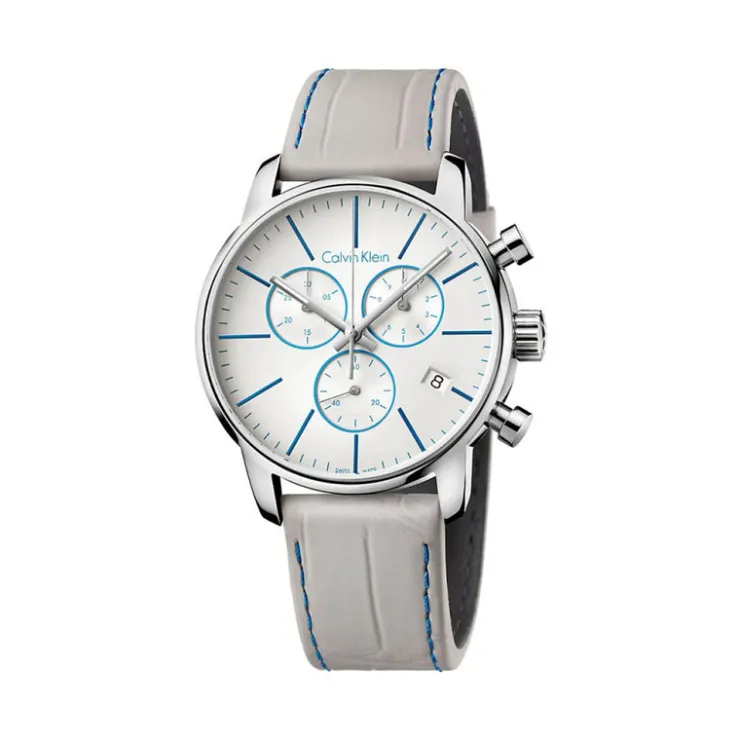 Watch2DayNL Calvin Klein^Calvin Klein City K2G271Q4 Heren Horloge 43 MM 5 ATM