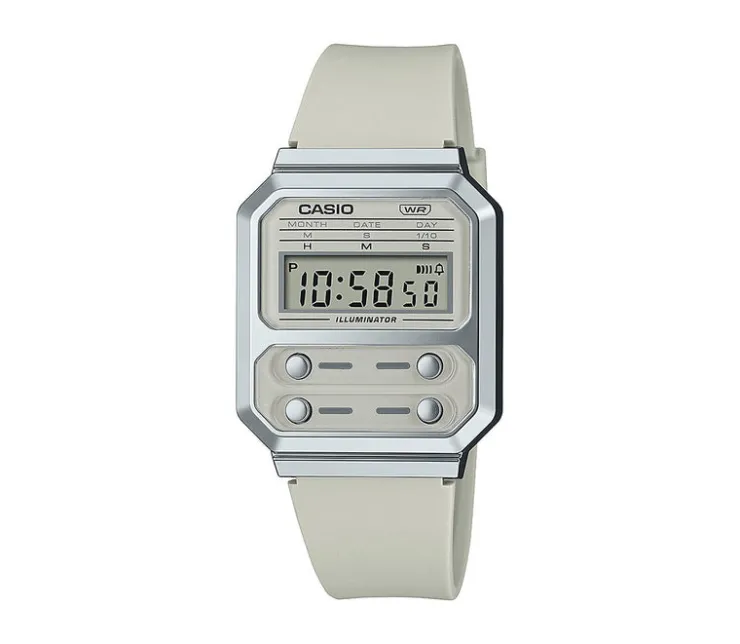 Watch2DayNL Casio^Casio A100WEF-8AEF Unisex Horloge 33 mm 3 ATM