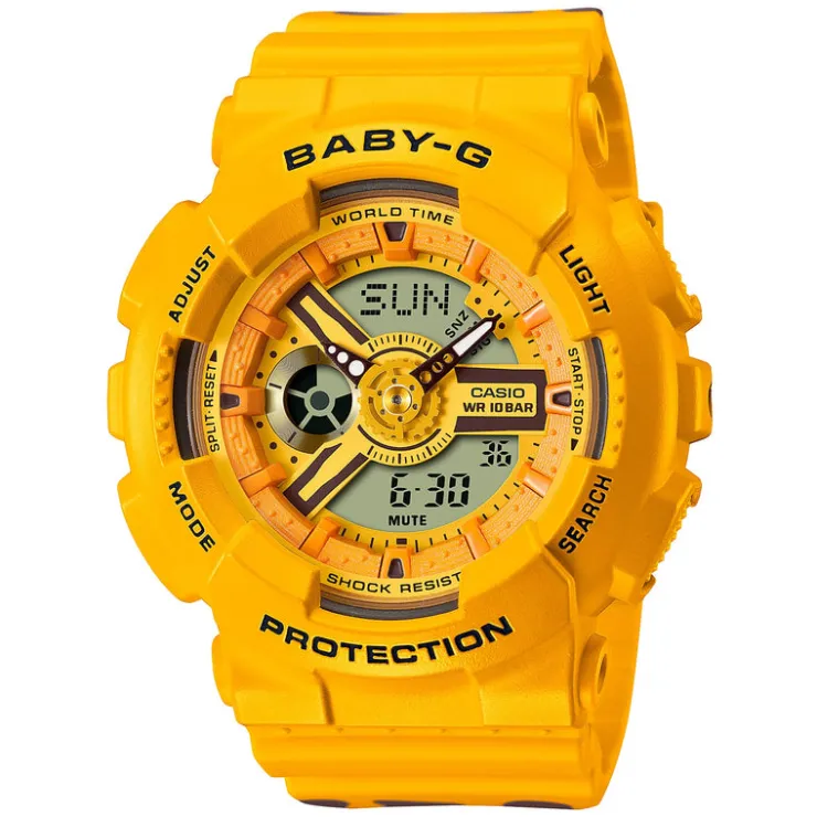 Heren Watch2DayNL Heren | Casio^Casio BA110XSLC9AE Heren Horloge 43,4 mm 10 ATM