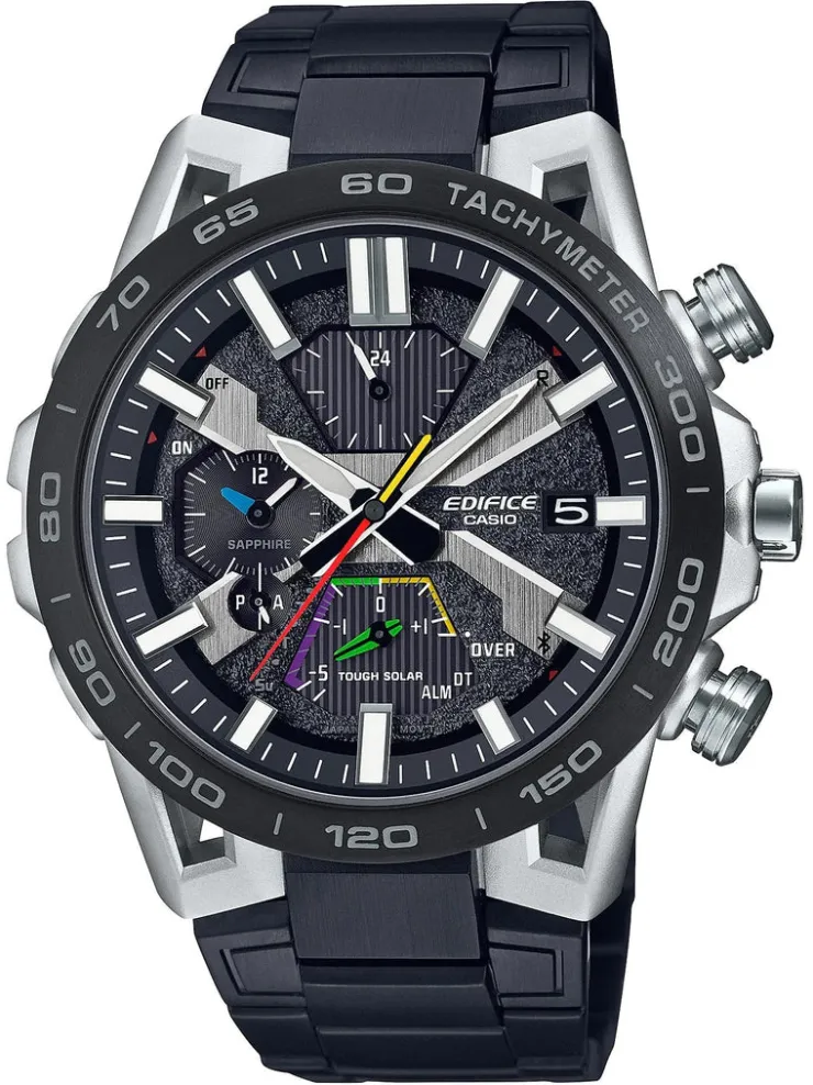 Heren Watch2DayNL Heren | Casio^Casio EQB2000DC1AER Heren Horloge 55,6mm 10ATM