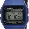 Watch2DayNL Casio^Casio F91WM2A Unisex Horloge 38,2mm 3ATM