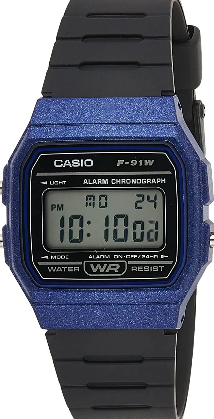 Watch2DayNL Casio^Casio F91WM2A Unisex Horloge 38,2mm 3ATM