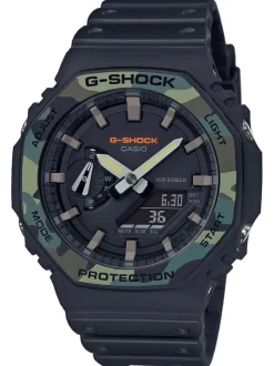 Watch2DayNL Casio^Casio GA2100SU1AER Unisex Horloge 48.5 mm 45.4 mm 11.8 mm 20ATM