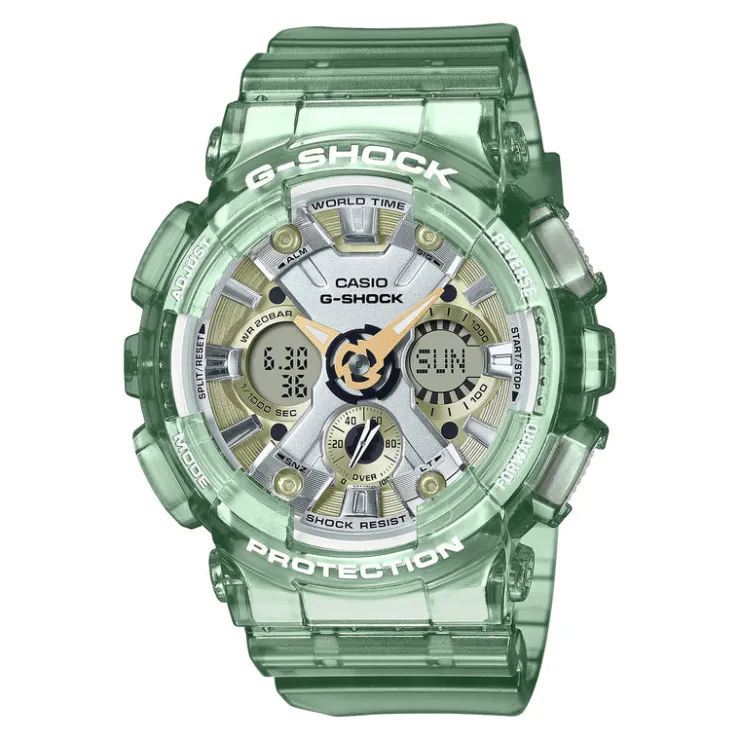 Watch2DayNL Casio^Casio GMAS120GS3AER Unisex Horloge 49 mm 45.9 mm 15.8 mm 20ATM