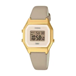 Watch2DayNL Casio^Casio LA680WEGL5EF Unisex Horloge 33.5 mm 28.6 mm 8.6 mm 3 ATM