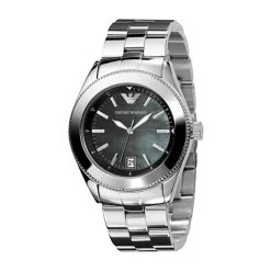 Watch2DayNL Emporio Armani^Emporio Armani AR0708 Dames Horloge 39mm 5ATM