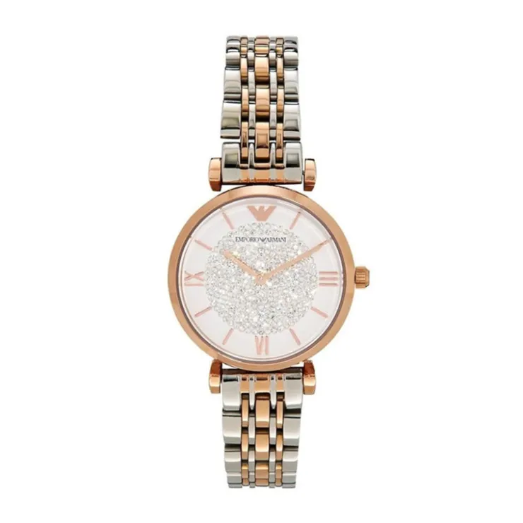 Watch2DayNL Emporio Armani^Emporio Armani AR1926 Dames Horloge32mm 5ATM