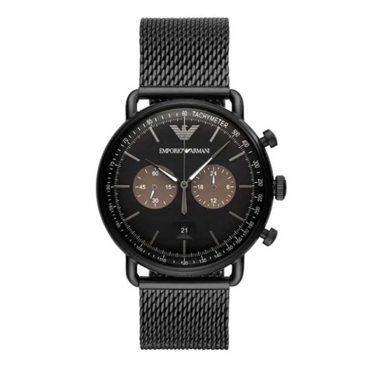 Watch2DayNL Emporio Armani^Emporio Armani AR11142 Heren Horloge43mm 5ATM