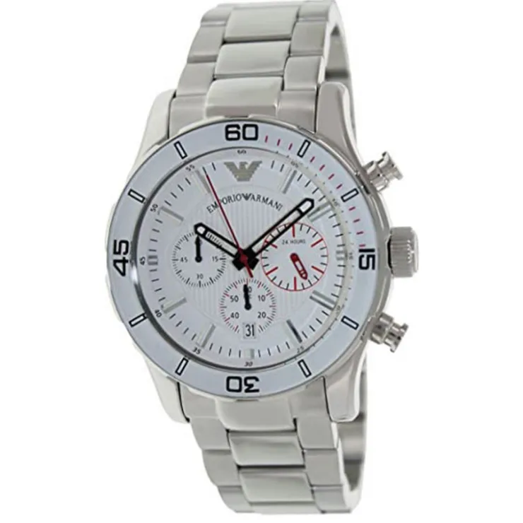 Watch2DayNL Emporio Armani^Emporio Armani AR5932 Heren Horloge 45mm 5ATM