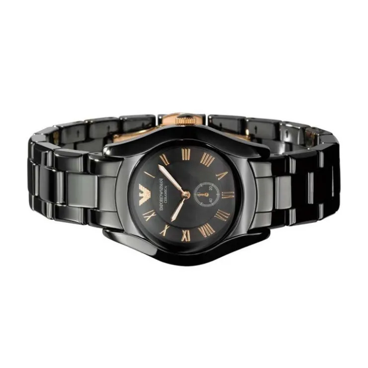 Watch2DayNL Emporio Armani^Emporio Armani AR1412 Unisex Horloge 35mm 3ATM