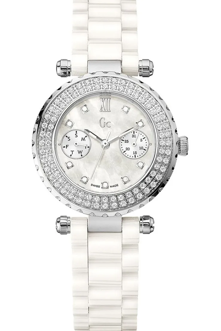 DAMES Watch2DayNL Dames^Gc A28101L1 Dames Horloge 36mm 3 ATM