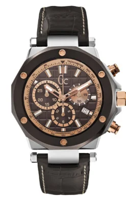 Heren Watch2DayNL Heren^Gc X72018G4S Heren Horloge 43mm 10ATM