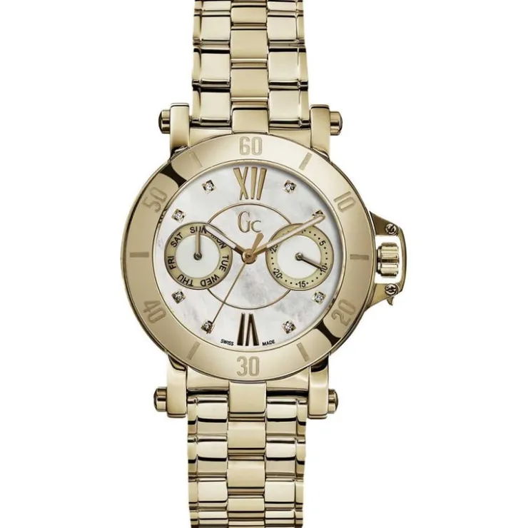 DAMES Watch2DayNL Dames^Gc X74111L1S Dames Horloge 34mm 10ATM