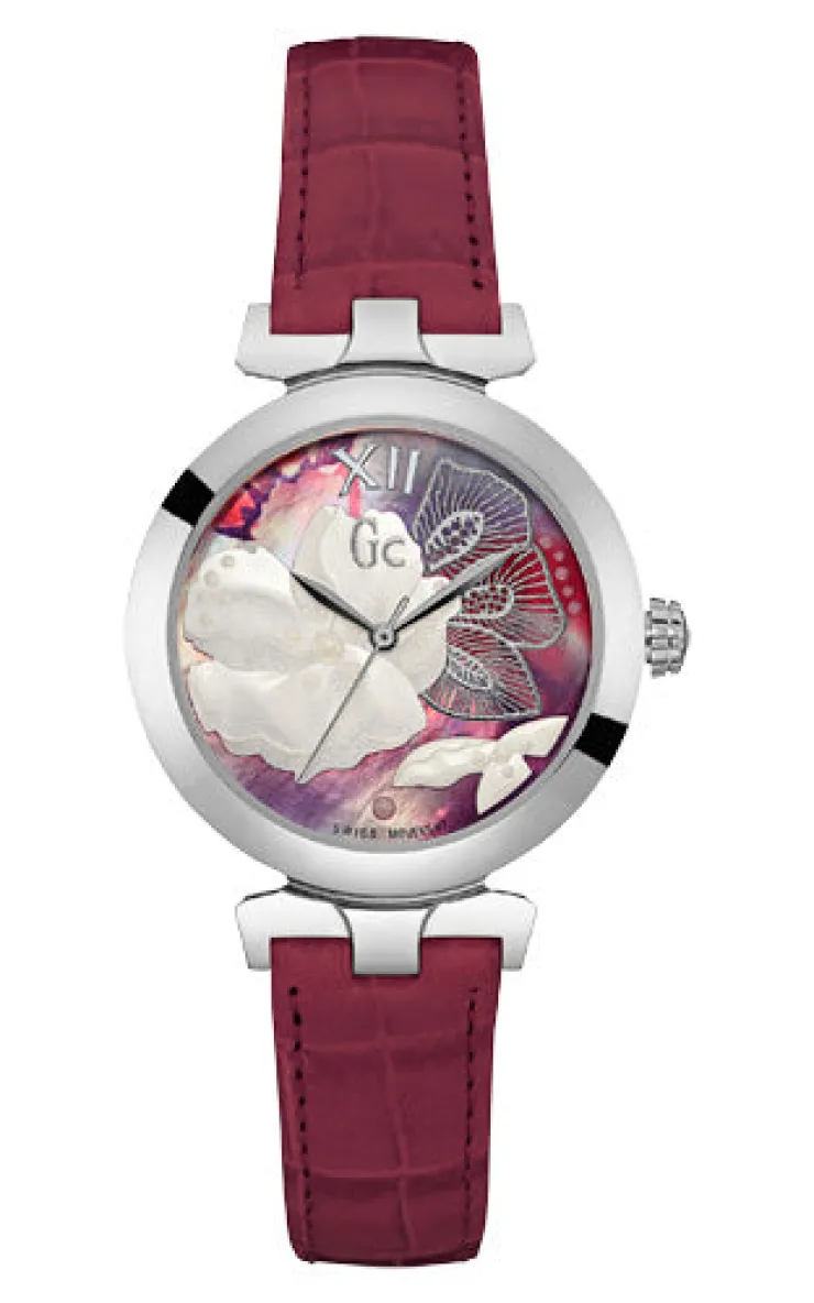 DAMES Watch2DayNL Dames^Gc Y22005L3 Dames Horloge 34mm 5ATM