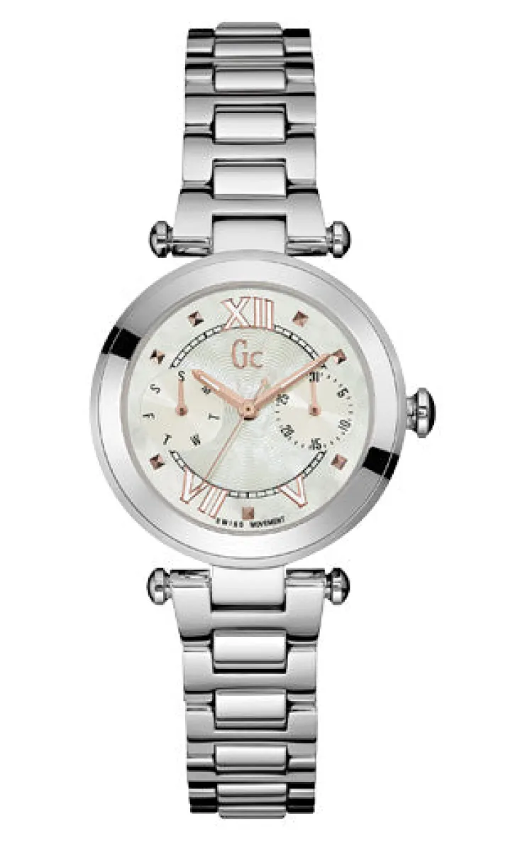 DAMES Watch2DayNL Dames^Gc Y06010L1 Dames Horloge 32mm 10ATM