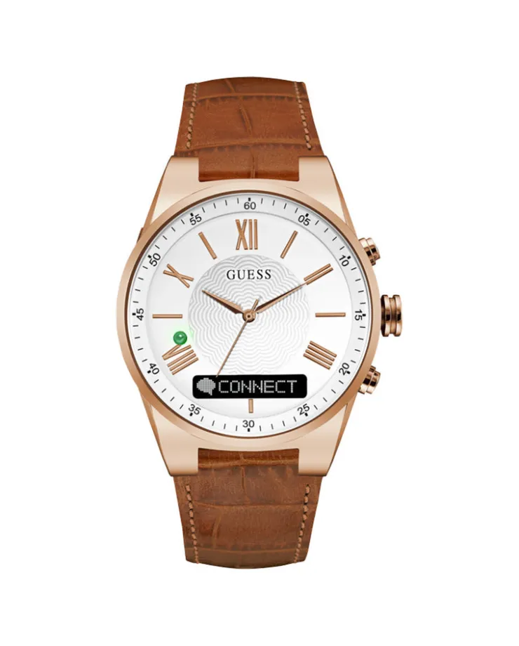 Heren Watch2DayNL Heren | Guess^Guess C0002MB4 Heren Horloge 43mm 3 ATM