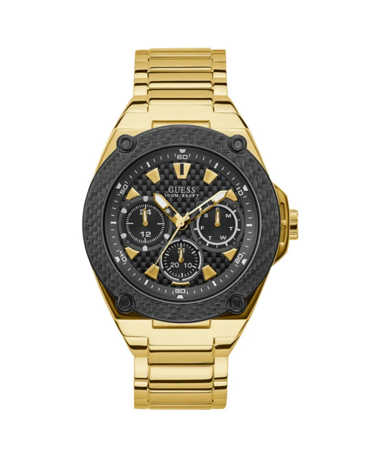 Heren Watch2DayNL Heren | Guess^Guess W1305G2 Heren Horloge 45mm 10ATM