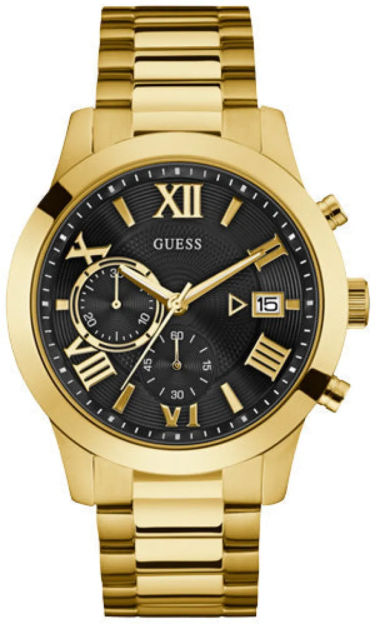 Heren Watch2DayNL Heren | Guess^Guess W0668G8 Heren Horloge 45mm 5ATM