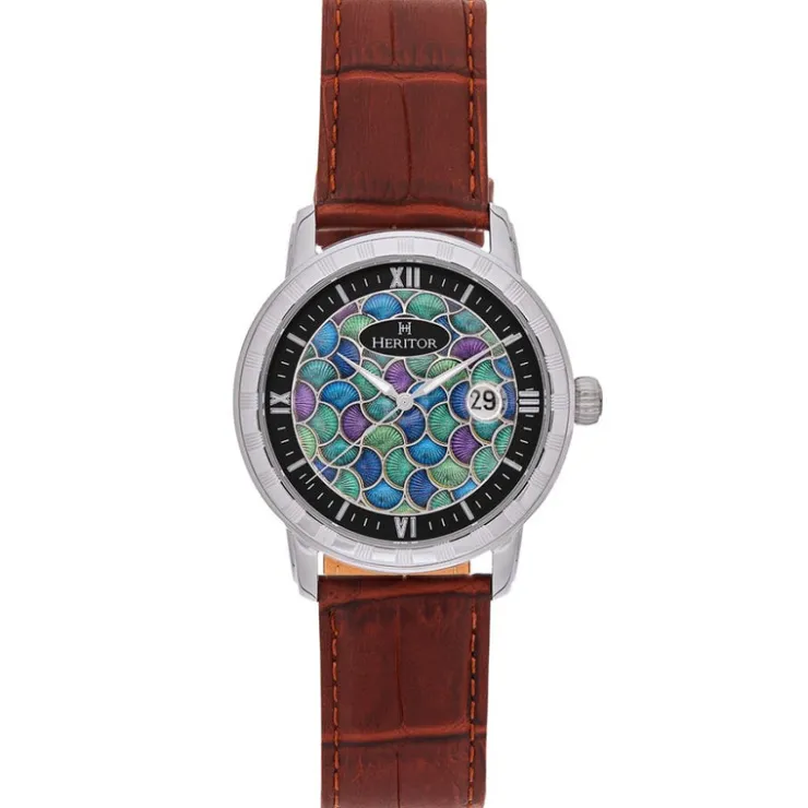 Watch2DayNL Heritor^Heritor Automatic Protégé HERHS2902 Heren Horloge 43mm 10 ATM