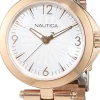 DAMES Watch2DayNL Dames | Nautica^Nautica NAD15517L Dames Horloge 36mm 5 ATM