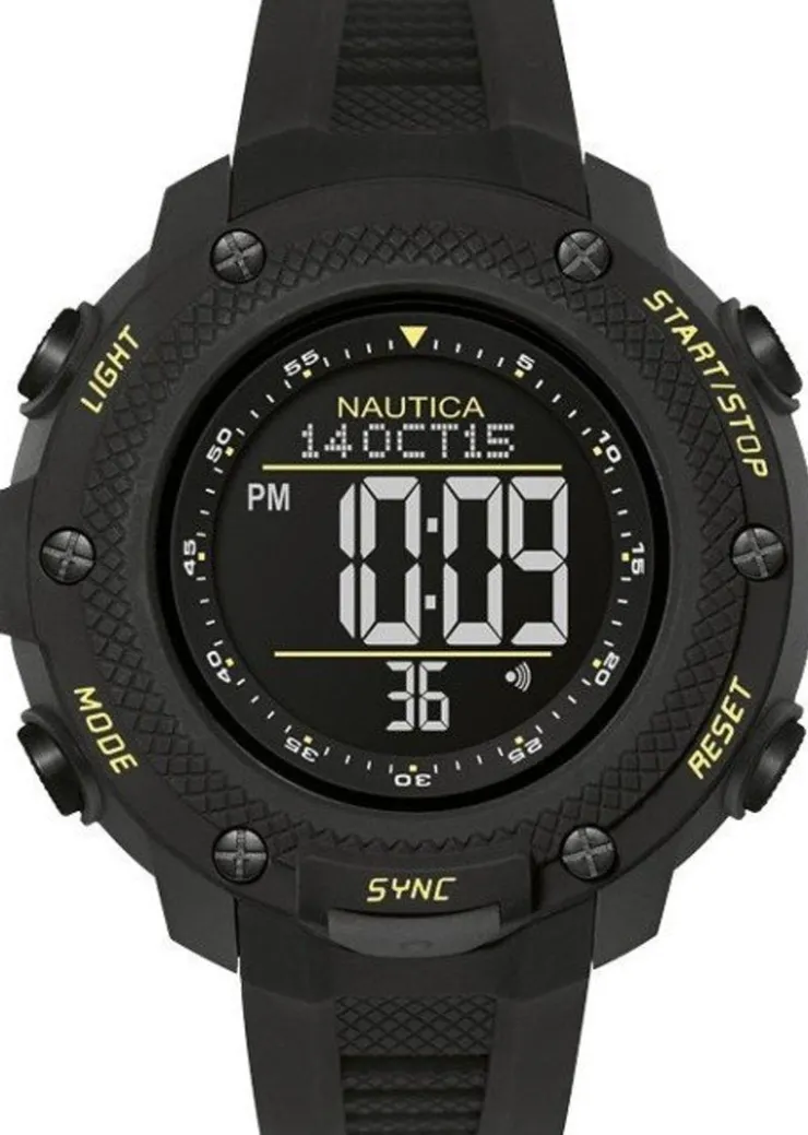 Heren Watch2DayNL Heren | Nautica^Nautica NAI19523G Heren Horloge 44mm 10 ATM