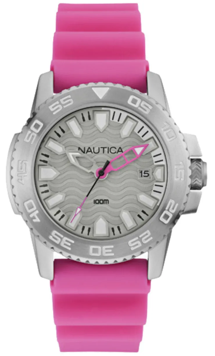 Heren Watch2DayNL Heren | Nautica^Nautica NAI12533G Heren Horloge 42mm 10 ATM