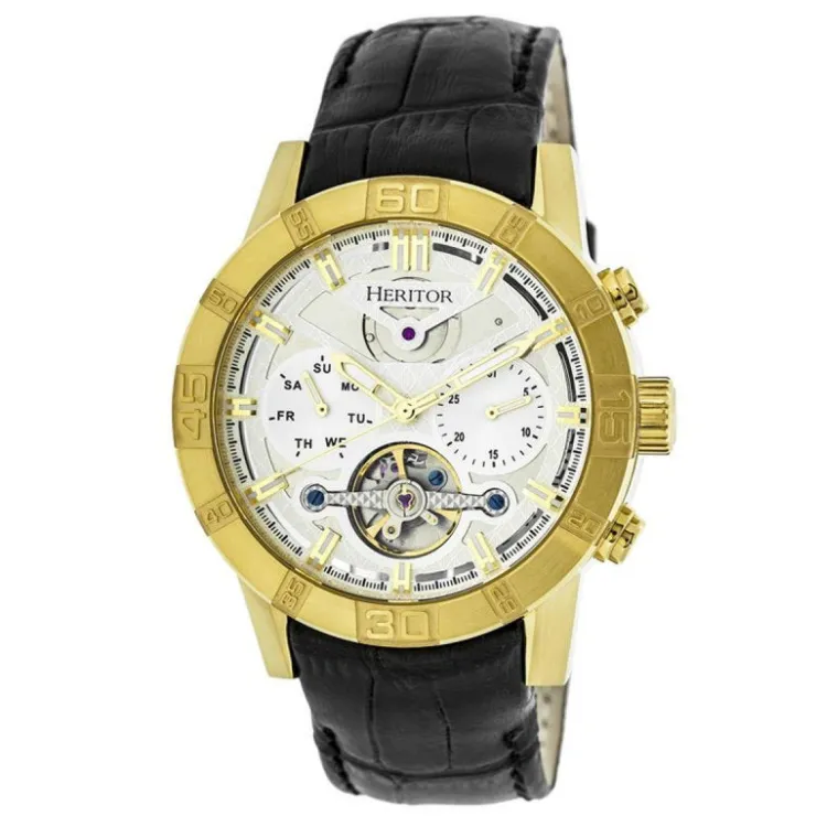 Watch2DayNL Heritor^Outlet Special - Heritor Hannibal HERHR4103 Heren horloge 44mm 5 ATM
