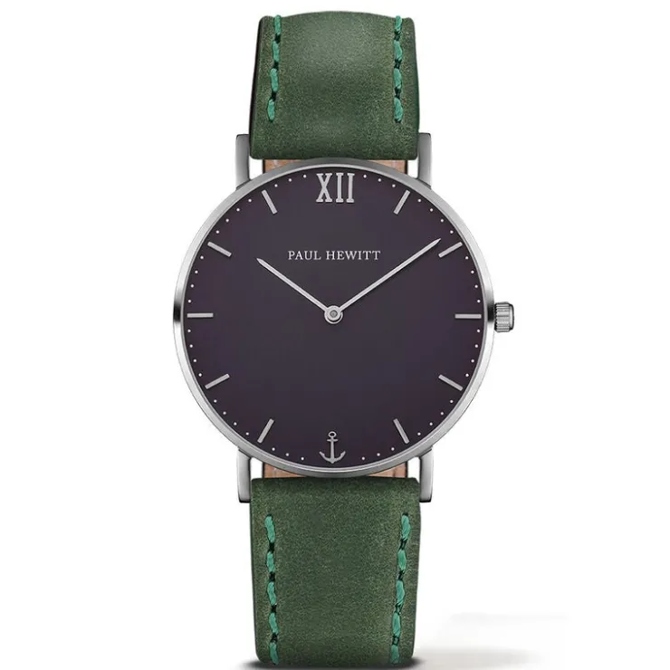 DAMES Watch2DayNL Dames^Paul hewitt PH-SA-S-SM-B-12S Dames Horloge 36mm 5 ATM