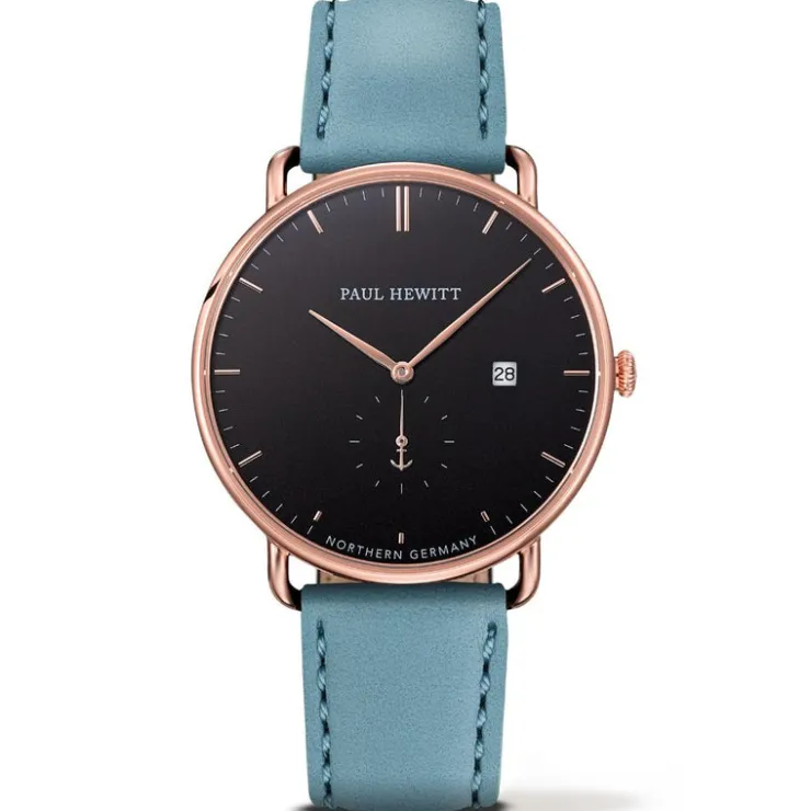 Heren Watch2DayNL Heren^Paul hewitt PH-TGA-RB-23M Heren Horloge 42mm 5 ATM