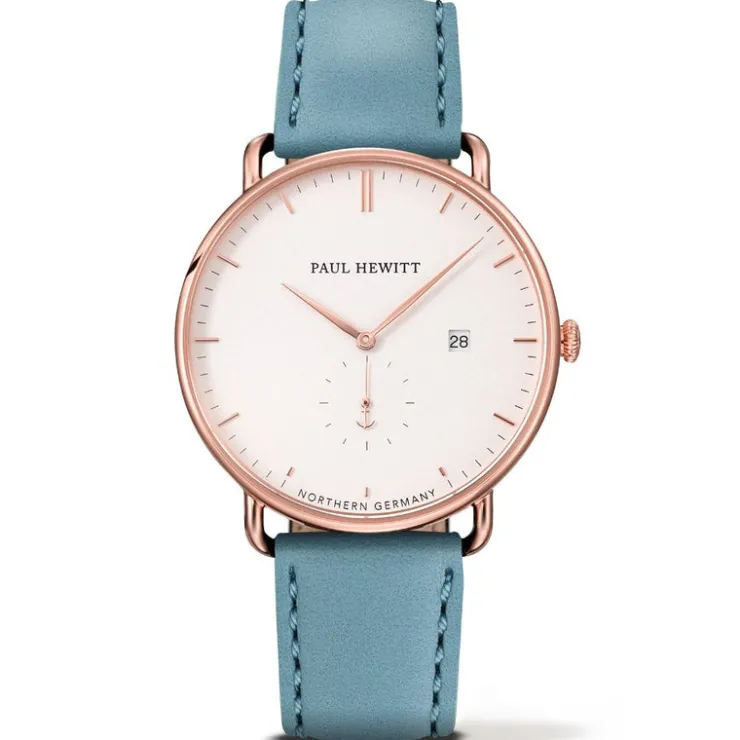 Heren Watch2DayNL Heren^Paul hewitt PH-TGA-RW-23M Heren Horloge 42mm 5 ATM
