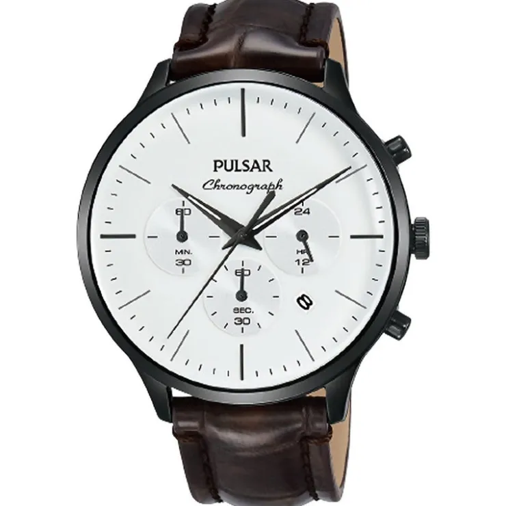 Heren Watch2DayNL Heren^Pulsar PT3895X1 Heren Horloge 44mm 3ATM