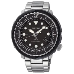 Heren Watch2DayNL Heren | Seiko^Seiko SNE497P1EST Heren Horloge 46,5mm 20ATM