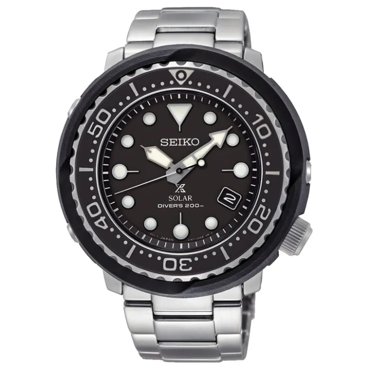 Heren Watch2DayNL Heren | Seiko^Seiko SNE497P1EST Heren Horloge 46,5mm 20ATM