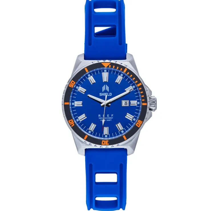 Heren Watch2DayNL Heren | Shield^Shield Reef SLDSH119-6 Heren Horloge 45mm 20 ATM