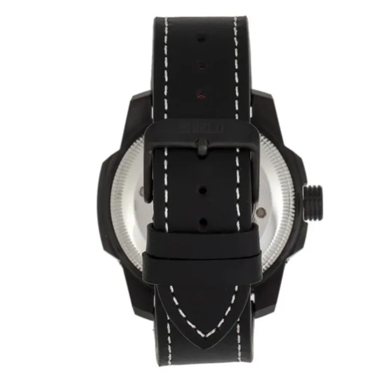 Watch2DayNL Shield^Shield Shaw Diver Leer Staal | SLDSH106-05
