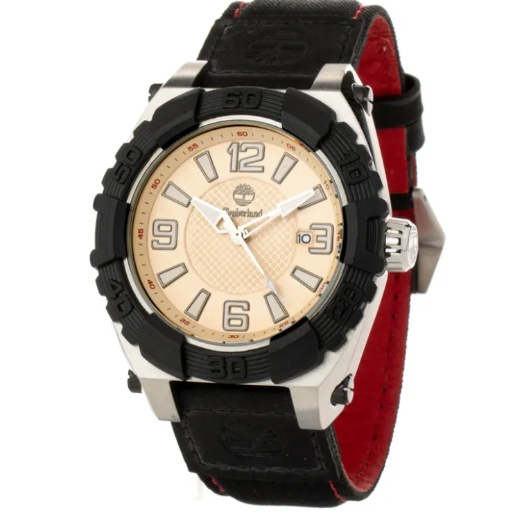 Heren Watch2DayNL Heren^Timberland 13321JSTB07BN Heren Horloge 45mm 10ATM