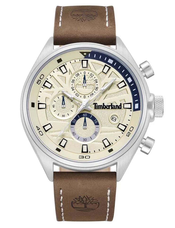 Heren Watch2DayNL Heren^Timberland TDWGC9000403 Heren Horloge 45mm 5 ATM